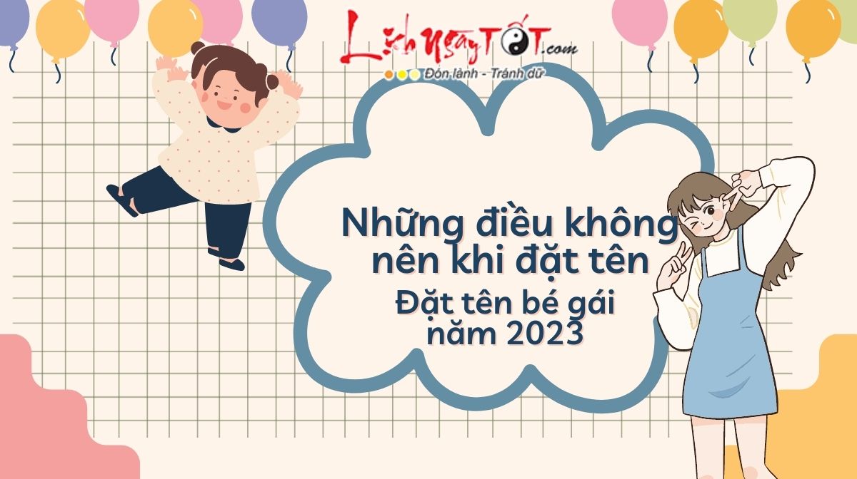 Cach dat ten cho be gai diu dang nam 2023