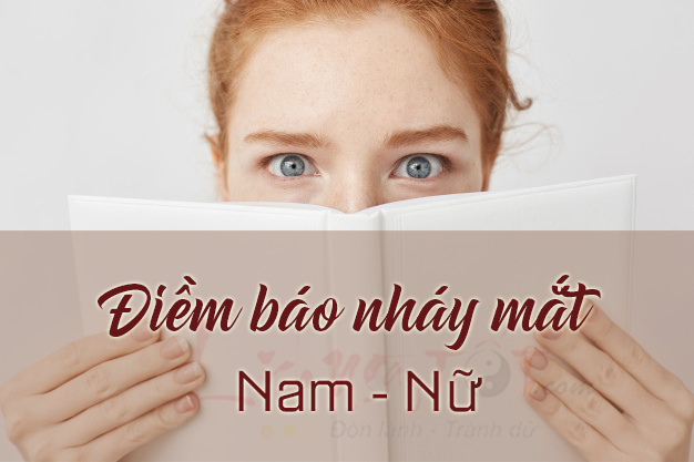 Điềm báo nháy mắt phải nháy mắt trái ở nam nữ là gì?