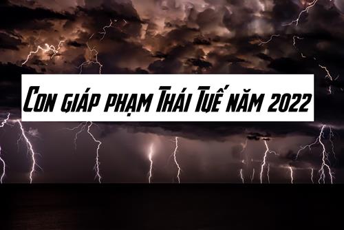 Con giáp phạm Thái Tuế năm 2022