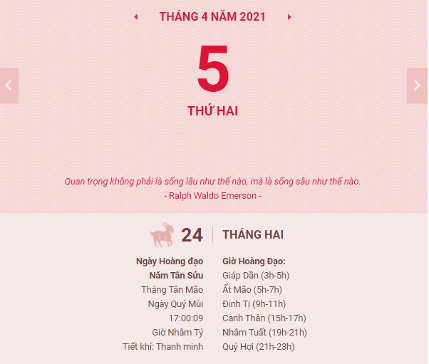 Tiết Thanh Minh 2021