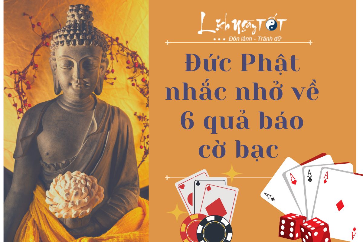 Duc Phat nhac nho ve 6 qua bao co bac