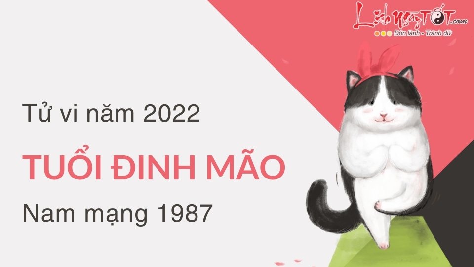 Tu vi tuoi Dinh Mao nam 2022 nam mang 1987