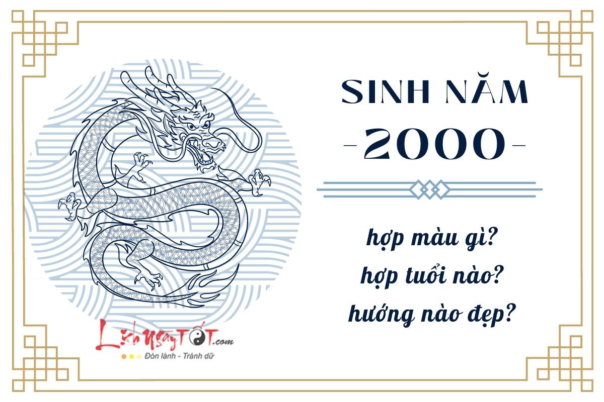 Sinh nam 2000 hop mau gi