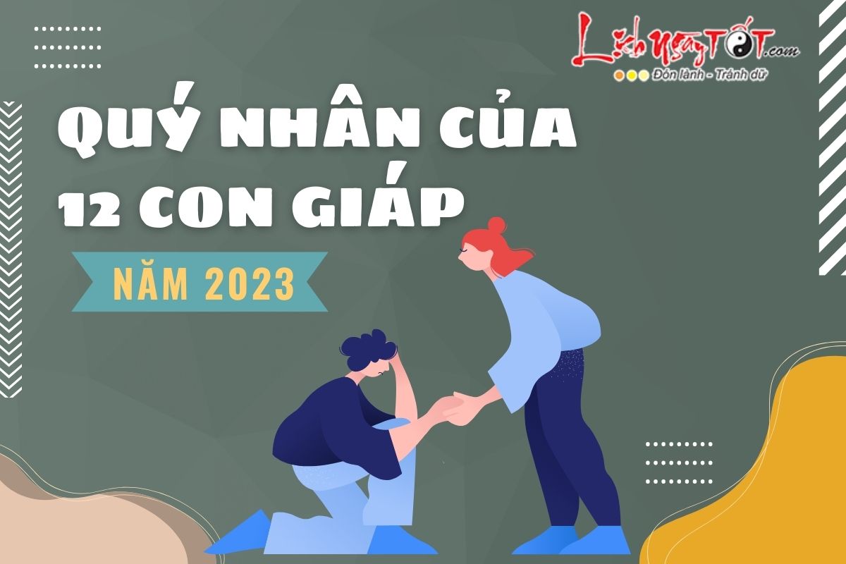 Quy nhan cua 12 con giap nam 2023