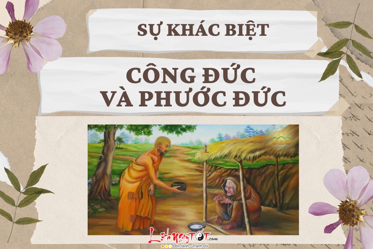 Su khac biet giua cong duc va phuoc duc