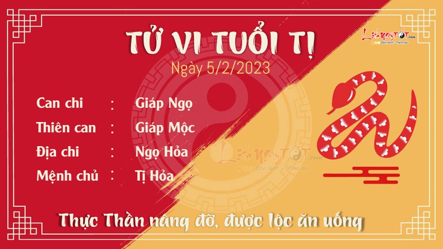 Tu vi hang ngay 5/2/2023 cua 12 con giap - Ti