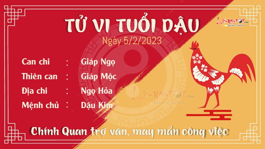 Tu vi hang ngay 5/2/2023 cua 12 con giap - Dau