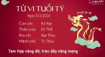 Tử vi hàng ngày 5/2/2024 của 12 con giáp: Ngày thứ 2 đầy năng lượng cho con giáp