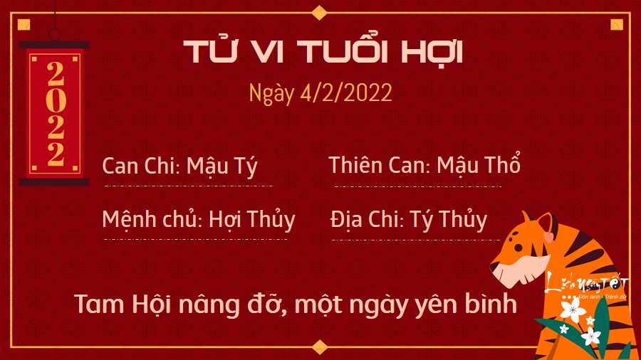 Tu vi ngay 4/2/2022 cua 12 con giap - Hoi