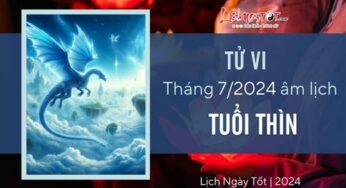 Tử vi tháng 7/2024 cho tuổi Thìn âm lịch: Đừng từ bỏ, vượt qua sóng gió