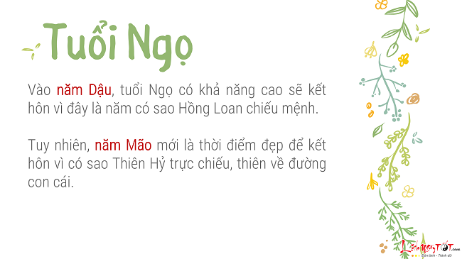 Chon nam ket hon cho nguoi tuoi Ngo