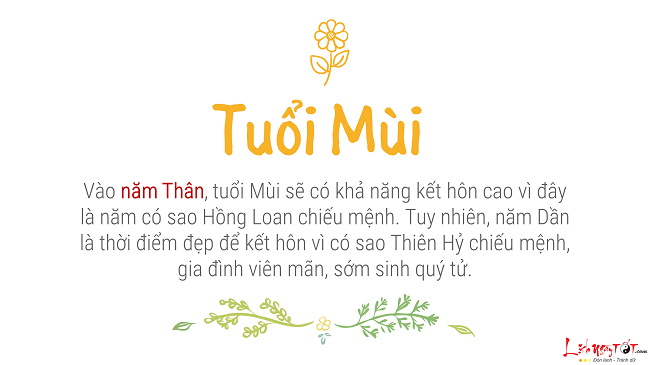 Chon nam ket hon cho nguoi tuoi Mui