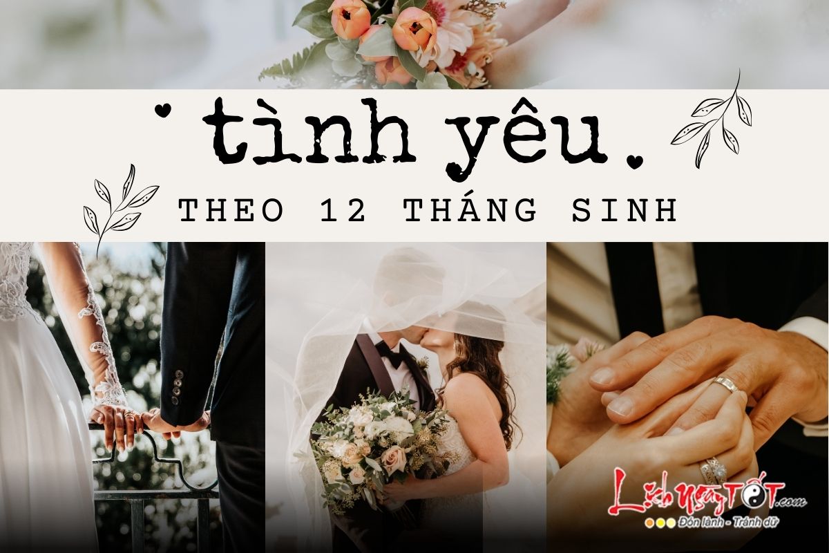 Tinh yeu theo 12 thang sinh