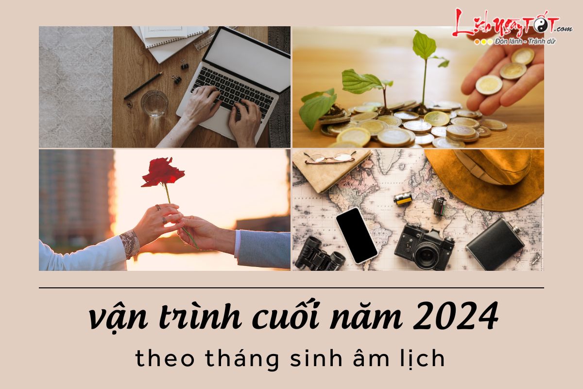 Van trinh cuoi nam 2024 theo thang sinh